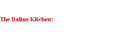 The Italian Kitchen